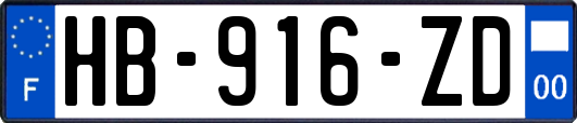 HB-916-ZD