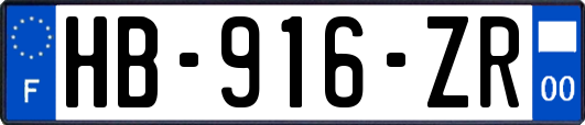 HB-916-ZR