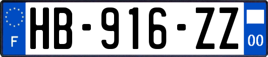 HB-916-ZZ