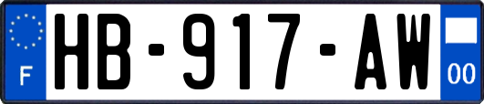 HB-917-AW