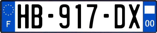 HB-917-DX