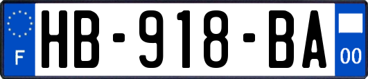 HB-918-BA