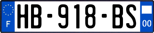 HB-918-BS