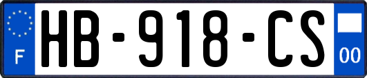 HB-918-CS