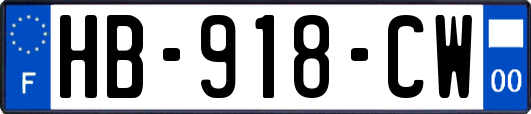 HB-918-CW