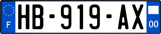 HB-919-AX