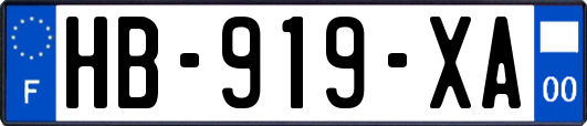 HB-919-XA