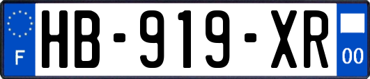 HB-919-XR