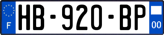 HB-920-BP