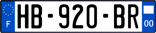 HB-920-BR