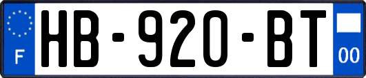 HB-920-BT