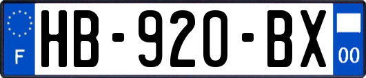 HB-920-BX