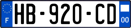 HB-920-CD