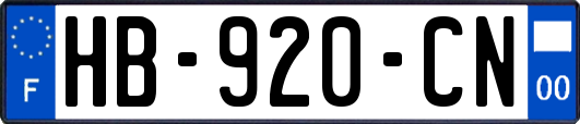 HB-920-CN