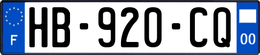 HB-920-CQ