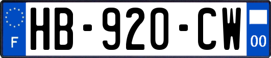 HB-920-CW