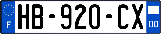 HB-920-CX