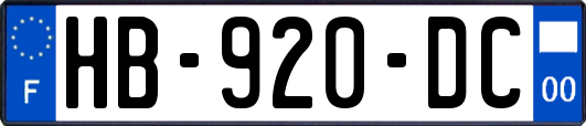 HB-920-DC