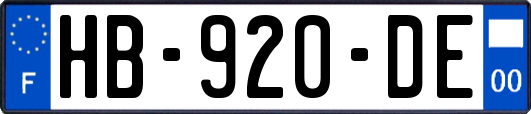 HB-920-DE