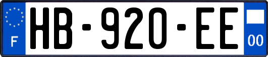 HB-920-EE