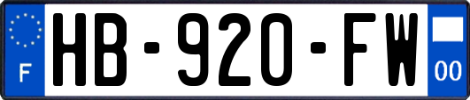 HB-920-FW
