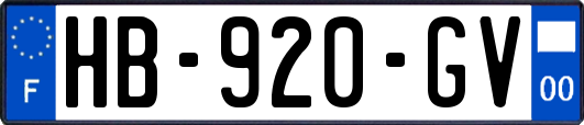 HB-920-GV