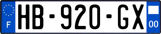 HB-920-GX