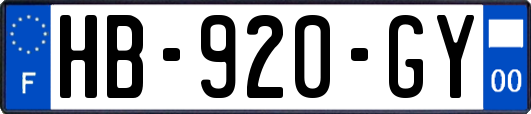 HB-920-GY