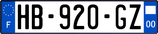HB-920-GZ