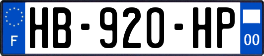 HB-920-HP