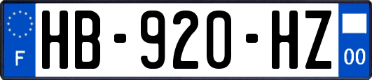 HB-920-HZ