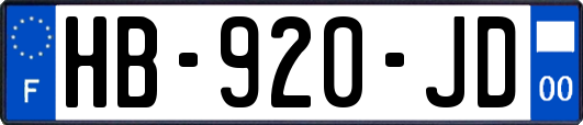 HB-920-JD