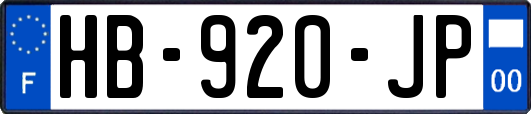 HB-920-JP