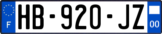 HB-920-JZ