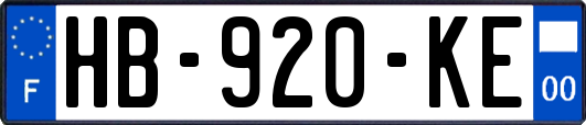 HB-920-KE
