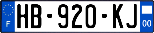 HB-920-KJ