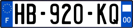 HB-920-KQ