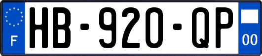 HB-920-QP