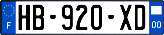 HB-920-XD