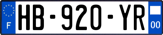 HB-920-YR