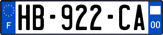 HB-922-CA