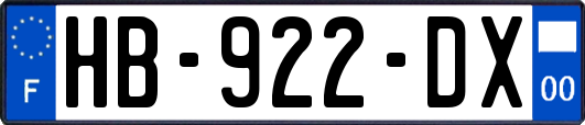 HB-922-DX