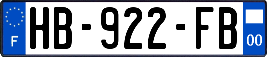 HB-922-FB