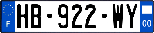 HB-922-WY