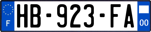 HB-923-FA