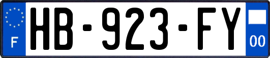HB-923-FY