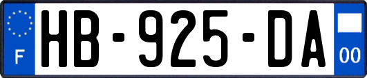 HB-925-DA