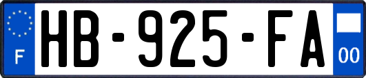 HB-925-FA