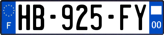 HB-925-FY