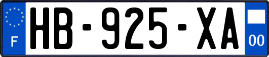HB-925-XA